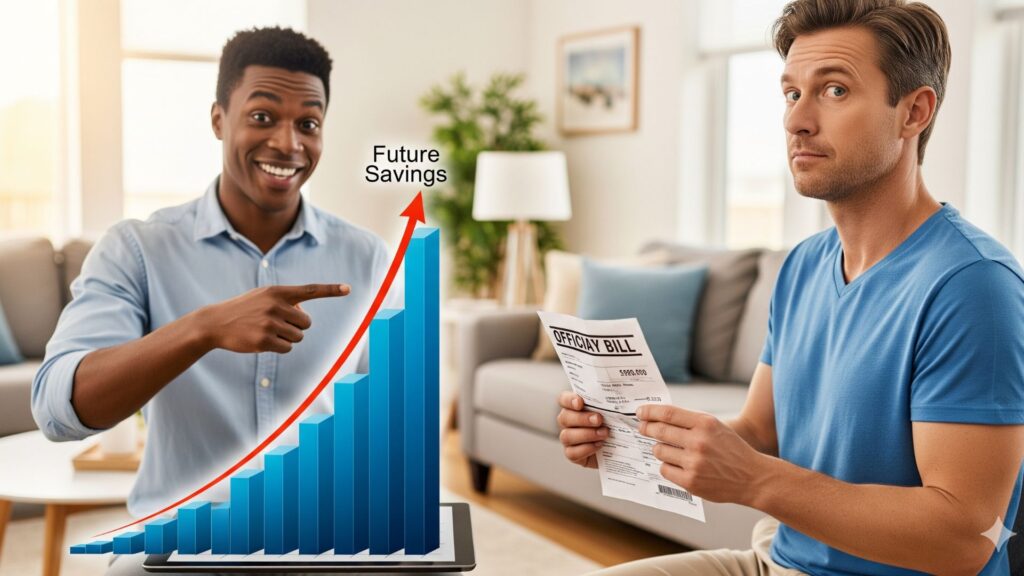 solar consultant overpromising energy savings